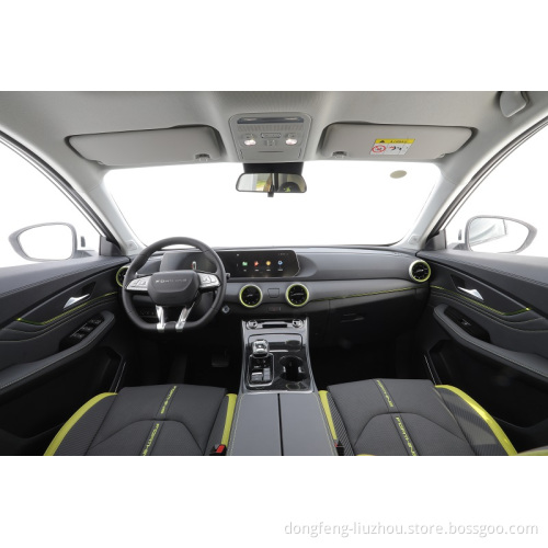 China's Dongfengfeng SUV hybrid fuel-efficient vehicle new cars electric hev  reduces emissions efficiently